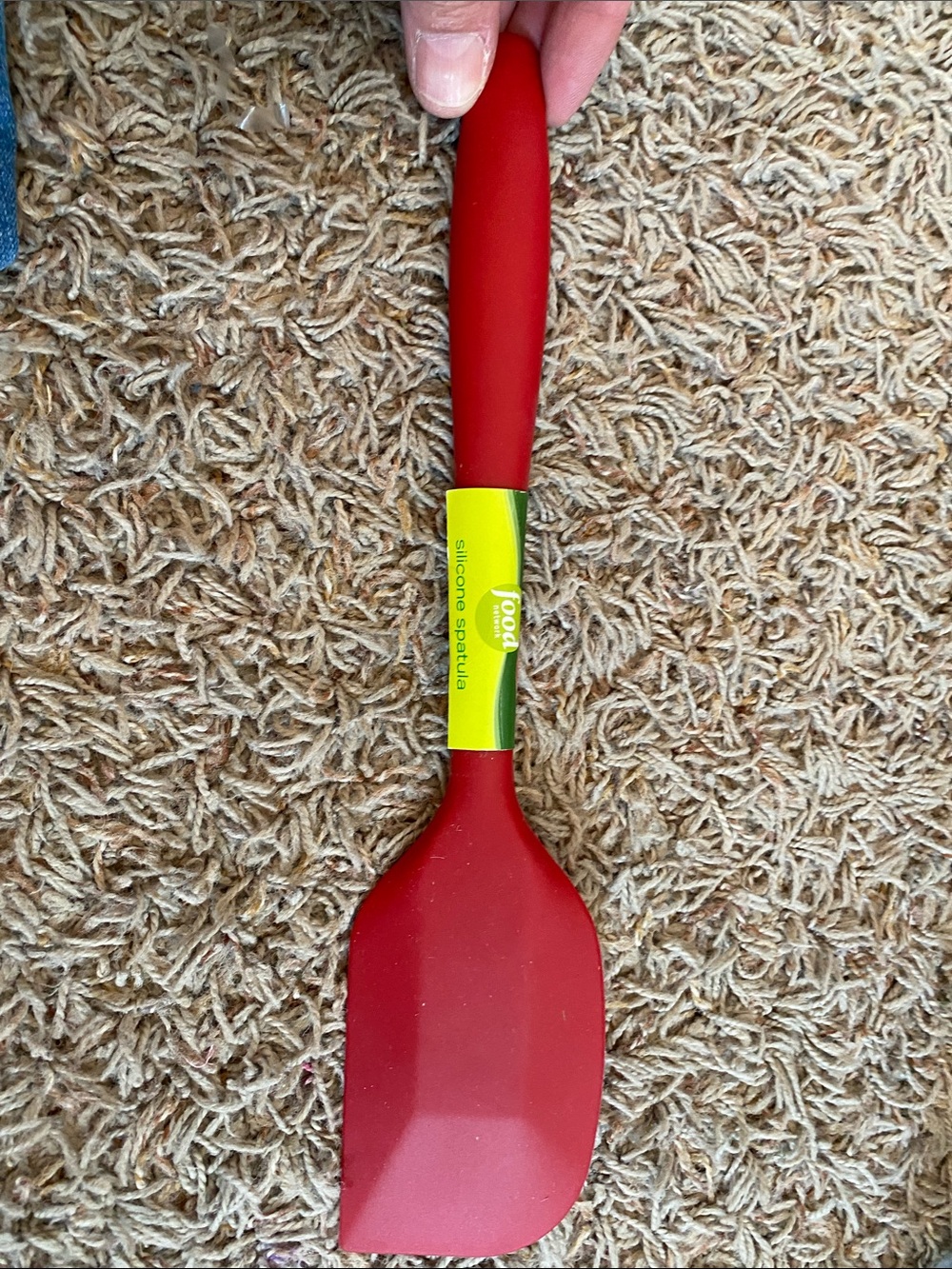Red Silicone Spatula - food network
